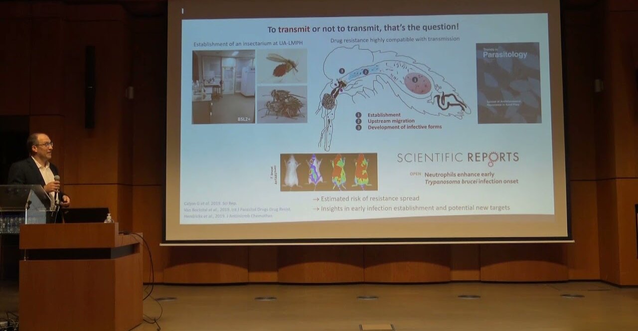 Prof Guy Caljon wins the prize Dubois-Brigué 2020 for Tropical Pathology: 'Control of sleeping sickness and leishmaniasis: from an insect bite to effective treatment'.