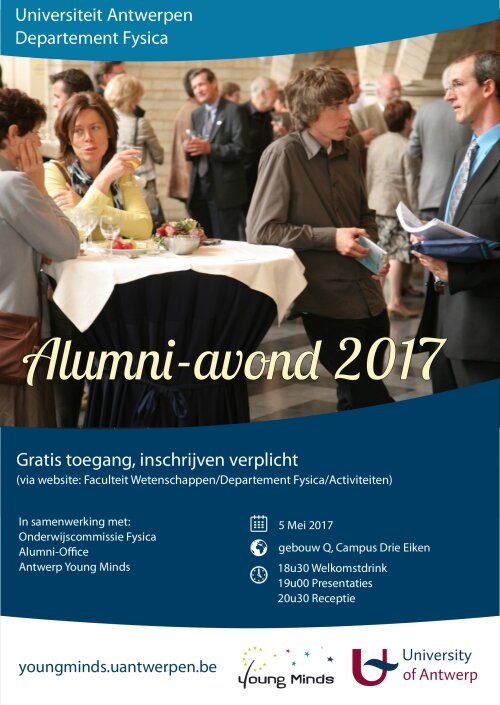 Alumni avond fysica - poster