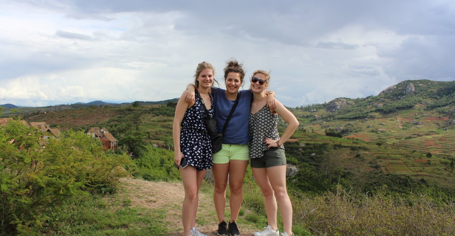 Emilie, Anke, Elissa (Madagaskar): 'Wie niet waagt, niet wint!'