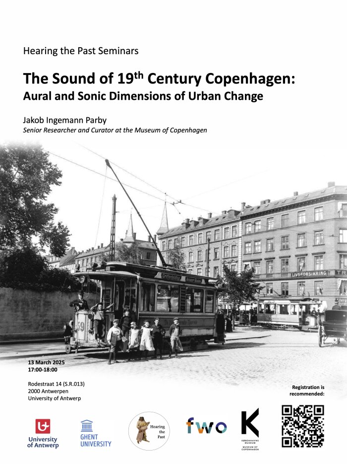 The Sound of 19th Century Copenhagen: Aural and Sonic Dimensions of Urban Change, by Jakob Ingemaan Parby