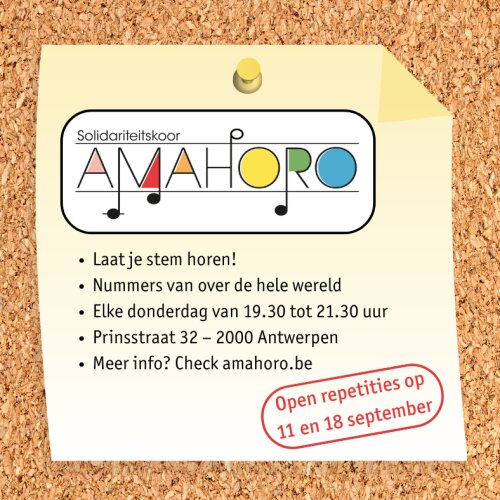 Open repetities Amahoro