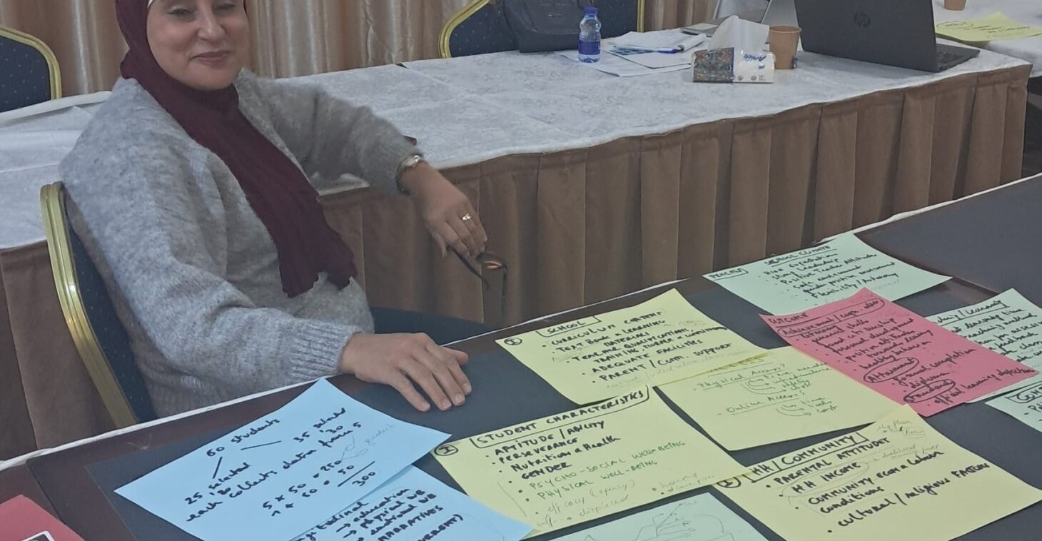 Jointly creating the research and evaluation design