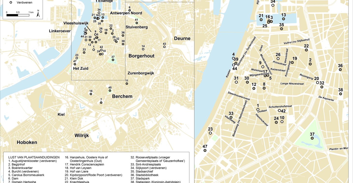 Toponyms (in Dutch)