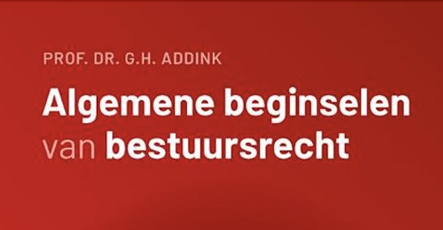 On 10 October Stéphanie De Somer organised a seminar with Professor Henk Addink (retired Utrecht University) to present his new book 'Algemene Beginselen van Bestuursrecht'. Professor Addink has published a lot of inspiring work on good governance and good administration, among which, a book on Good Governance published by Oxford University Press. A transcript of his seminar (in English) can be found at the link.