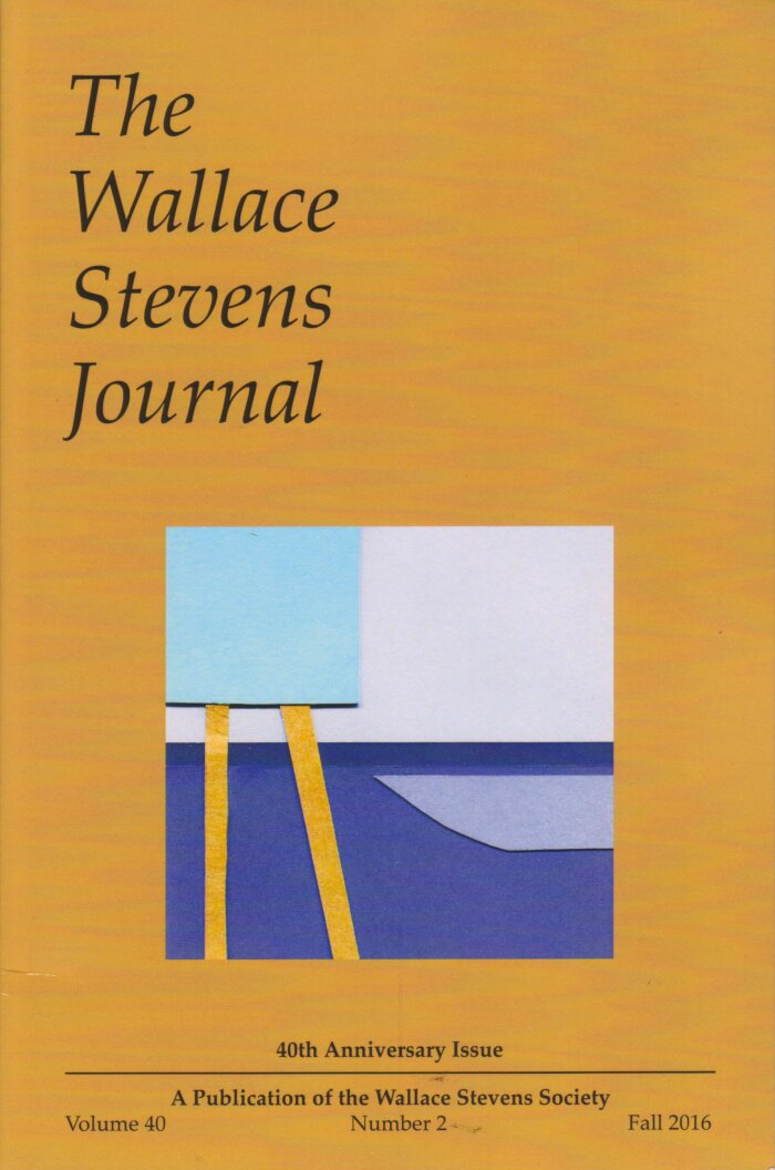 The Wallace Stevens Journal 40.2