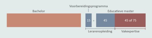 Educatieve master na een bacheloropleiding