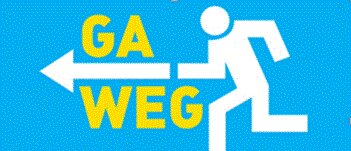 Ga weg LOGO