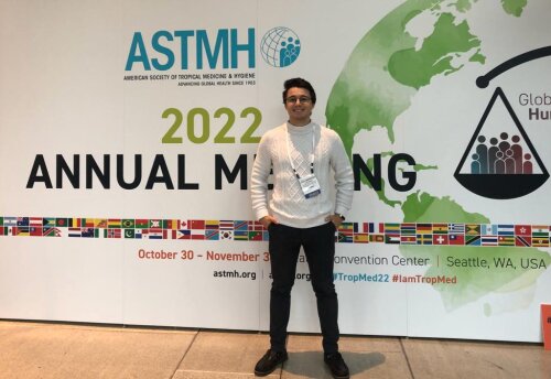 Luis-Jorge Amaral at ASTMH 2022