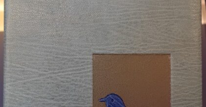 Detail van een boekband