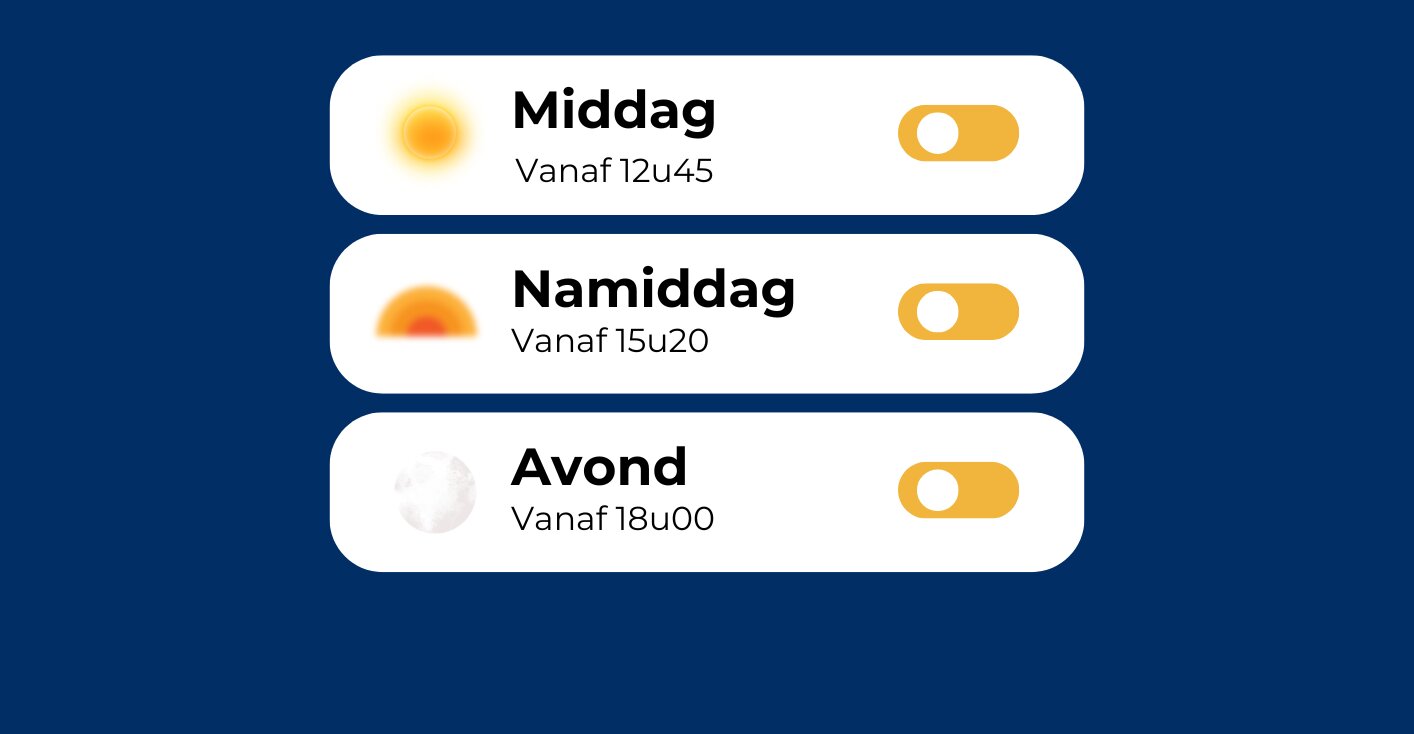 Bekijk wanneer het druk is en plan je bezoek in andere bezinningsruimtes op campus