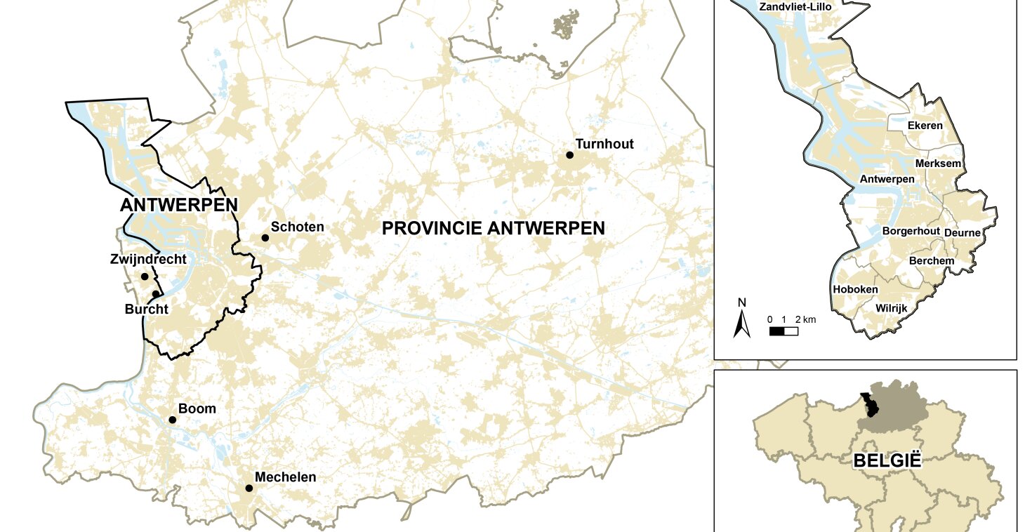 Localisation Antwerp (in Dutch)