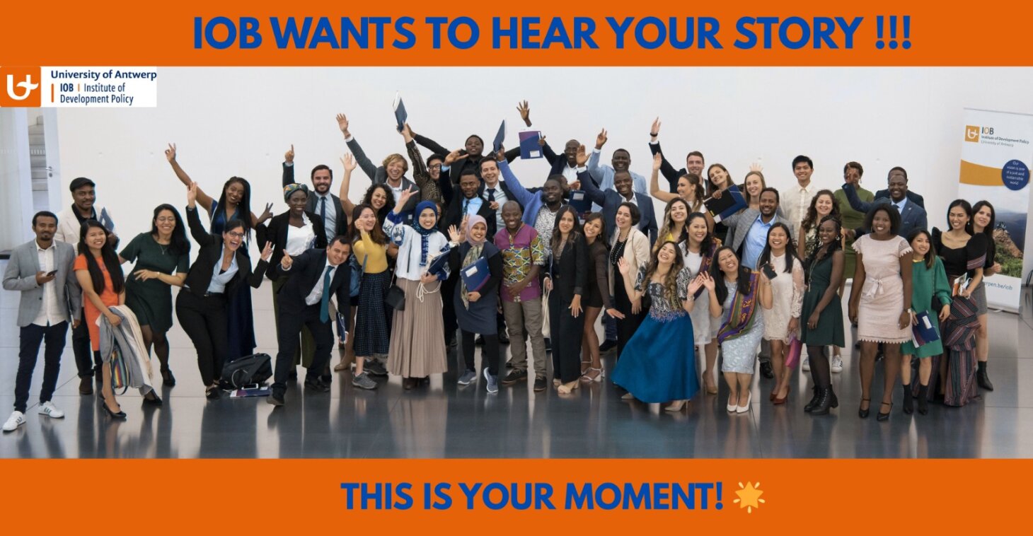 Call for IOB ALumni Impact Stories 2026