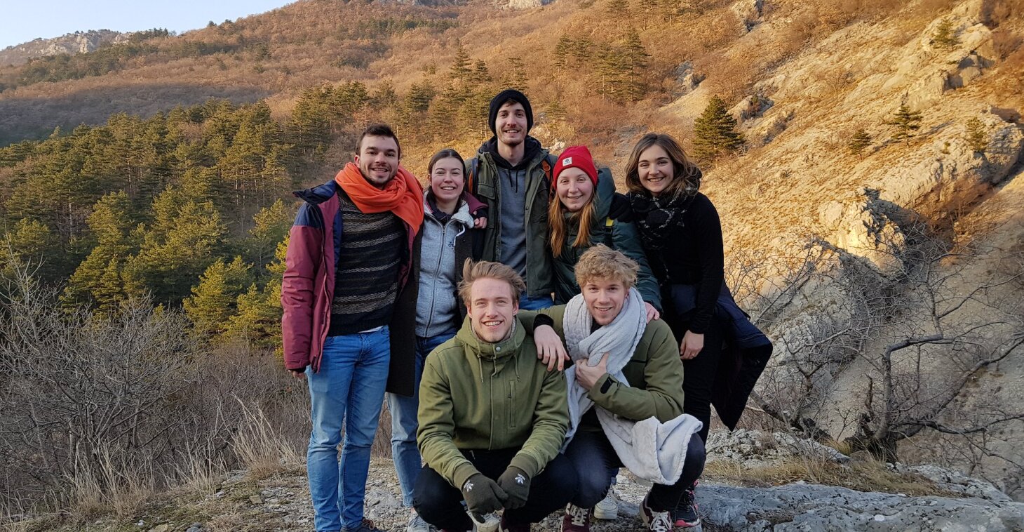 Robin ging op Erasmus naar Praag