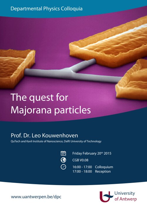 The quest for Majorana particles - poster