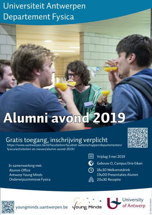 Alumni avond fysica - poster