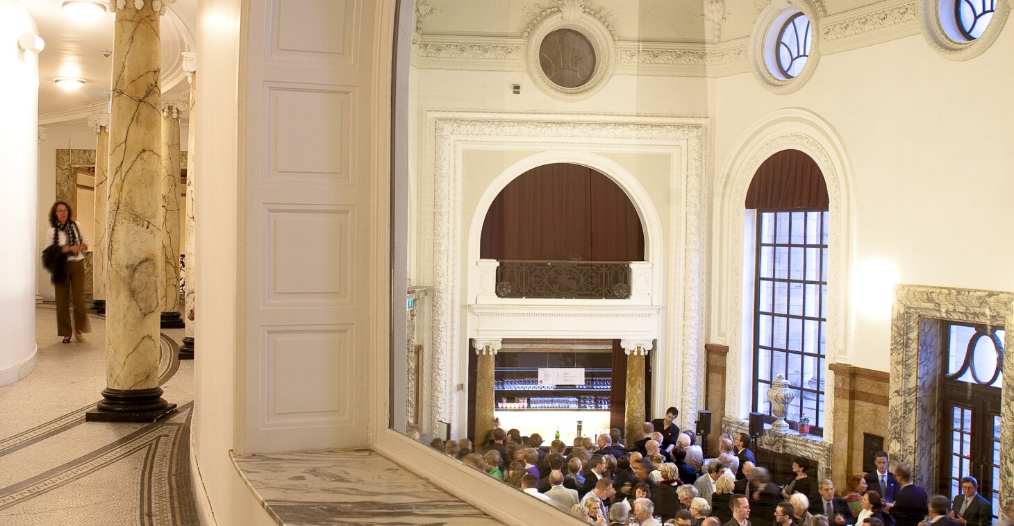 Netwerkreceptie in de Foyer