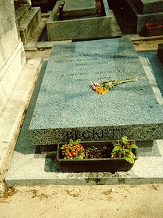 Grave of Samuel and Suzanne Beckett in Montparnasse