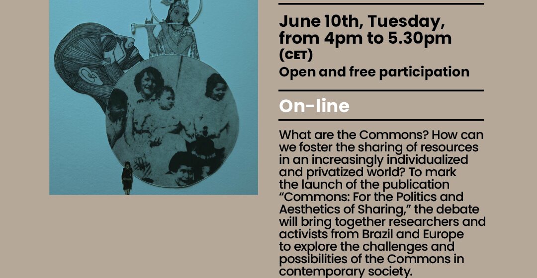 Commons: for the Politics and Aesthetics of Sharing - book launch & online debate - 10 June 2025