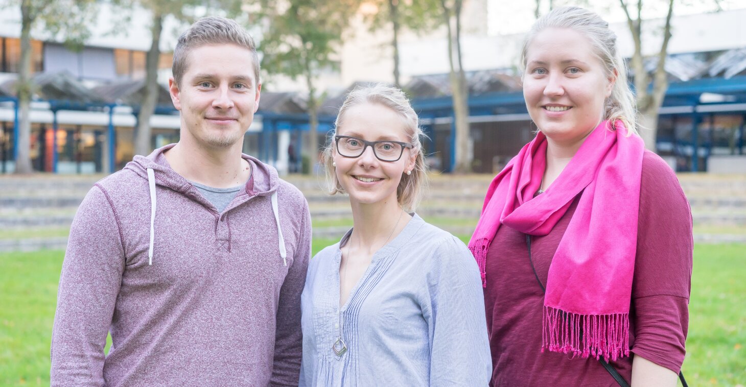 Taavi, Riikka and Katri (Finland): 'Thank you for the support and precious practical experience!'