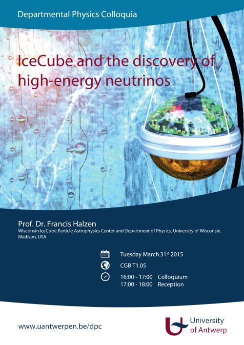IceCube and the Discovery of High-Energy Cosmic Neutrinos - poster