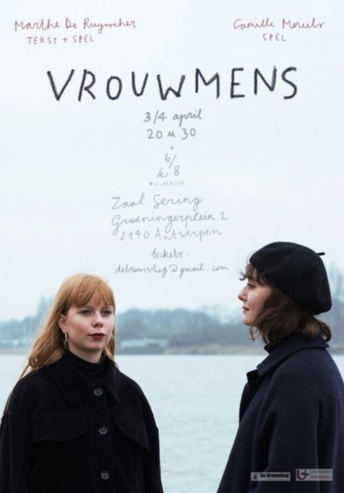 Vrouwmens affiche