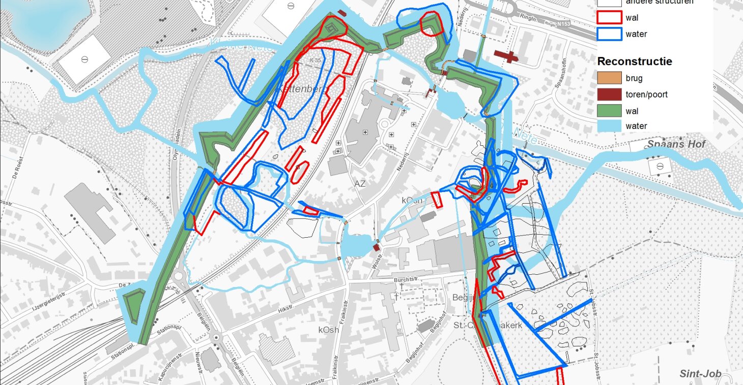 Kaartreconstructie en structuren Digitaal Hoogtemodel