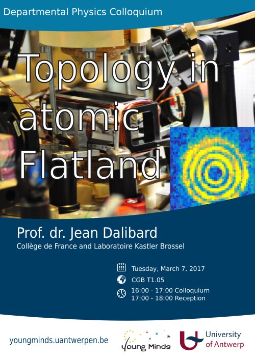 Topology in atomic Flatland - poster