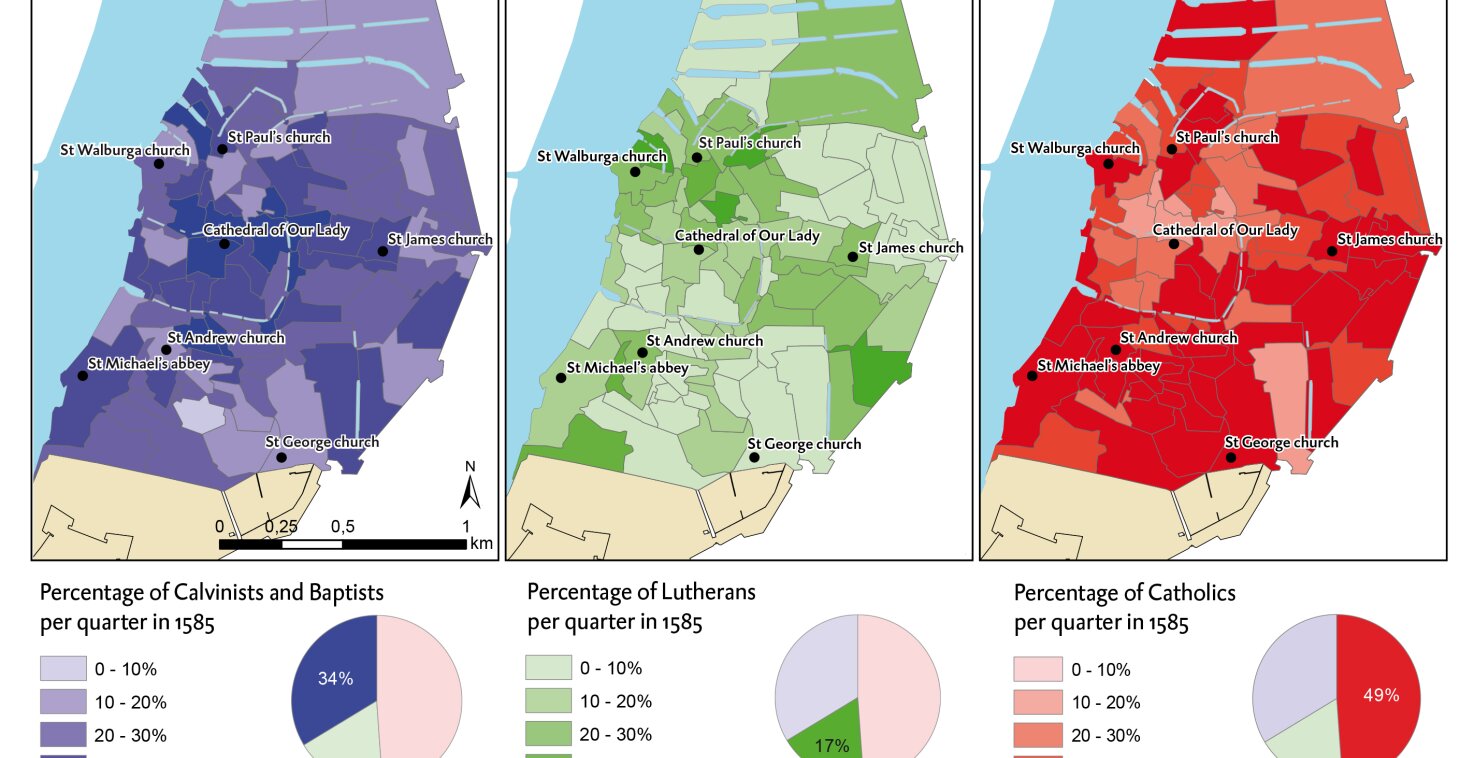 Chapter 8 - Tax records for 1584 and 1585 show the presence of clear religious segregation in the city