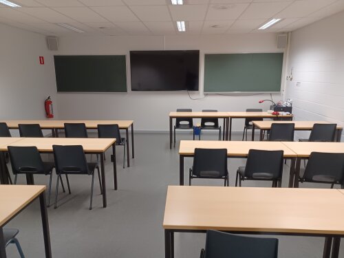 Lokaal d.S.037 is rolstoeltoegankelijk