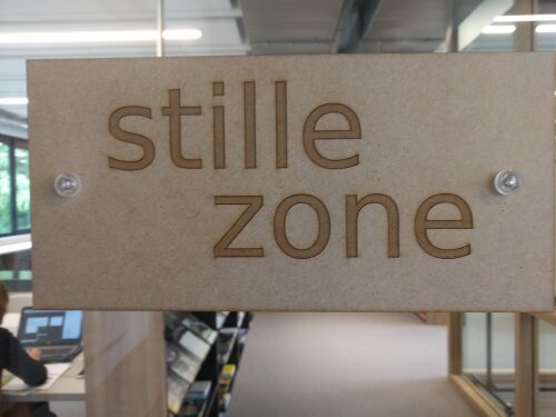 bordje stille zone