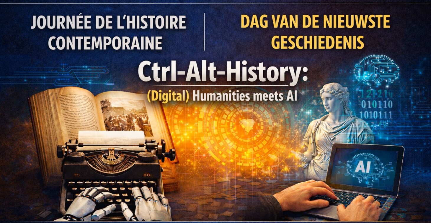 CALL FOR PAPERS: Study day 'Ctrl-Alt-History: (Digital) Humanities meets AI' (deadline: 1 February 2026)