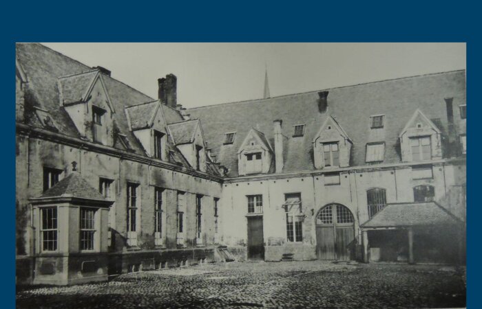 1891: Gekasseide binnenkoer Stedelijke Nijverheidsschool